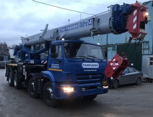 Автокран КС-55729-1В-3 Галичанин в аренду (КамАЗ- 65115)